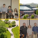 Three economics students earn Brashear Research Prize, four inducted into economics honors society