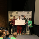 Appalachian students earn first place in 2018 Charlotte Hackathon (Photo by Pete Murphy)