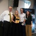 Meznar & Pipes present international awards at Global Good luncheon. 