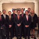 Bowden Investment Group students Connor Kelly, Zach Pulliam, Jack Ludlow, Paul Hee, Matt Wine, Patrick Fontaine, Brett Featherstone, Stephen Boatman, Danelle Chilcott and Caitlin Owings.