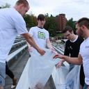 IBSA members cleaning up Kidd Brewer Stadium