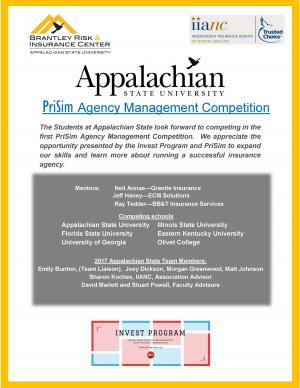 Appalachian business students to compete in national insurance simulation