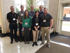Appalachian State University students at the 2018 Southern Appalachian Honeybee Research Consortium