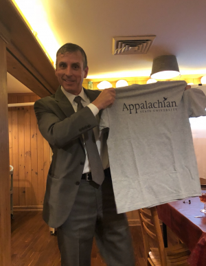 Robert Martichenko, CEO and founder of LeanCor Supply Chain Corporation, delivered comments to the AppState Supply Chain/APICS Foothills members.