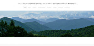 2016 Appalachian Experimental and Environmental Economics Workshop 