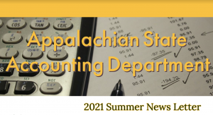 Newsletter Image - Appalachian State Accounting Department 