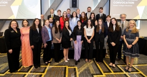 Beta Gamma Sigma Inductees at App State