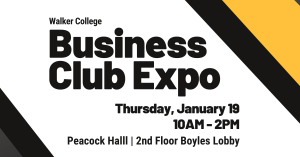 Walker College hopes students attend Business Club Expo Jan. 19