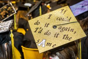 Approximately 3,400 students will receive degrees during spring commencement May 12-13. Photo by Marie Freeman