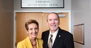 Edwards Accounting Suite named in App State's Peacock Hall