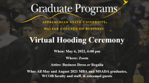 Hooding invitation