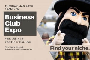 Jan. 28 Business Club Expo encourages students to find their niche