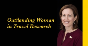 Hospitality and tourism professor earns outstanding woman in travel in research award