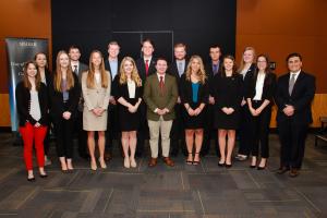 Business students honored for outstanding academic performance
