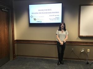 Appalachian State University Student Alisha Sprinkle at National Conference for Undergraduate Research