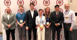 App State accounting students and faculty at 2024 Beta Alpha Psi's annual meeting