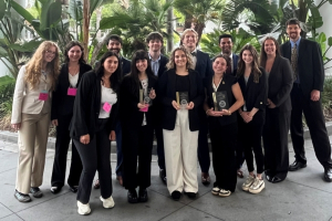From left are: (Back Row) Audrey Sumner, Keiran Capuano, Mike Aquino, Avery Clark, Colin McElroy, Ricky Ruckart, Riley Jackson, and Mark Bolinger (Front Row) Kayleigh Torres, Kassandra Mendez Salinas, Madison Hudgins, Grace Houle, and Grace Lisi.