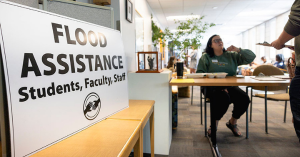 App State’s Disaster Relief Hub, which operated from Oct. 1 until Oct. 18 in Plemmons Student Union, offered in-person and virtual resources and support for faculty, staff and students impacted by Hurricane Helene. 