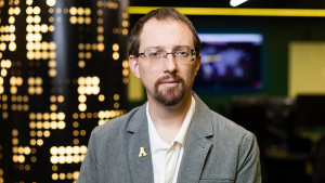 Christopher W. Taylor ’09 ’11, practitioner-in-residence in the Walker College of Business’ Department of Computer Information Systems, who is leading the Western North Carolina Cyber Resilience Initiative. 