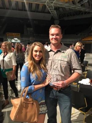 VPC Builders President Matt Vincent and wife Casey (Photo: Boone Chamber of Commerce)