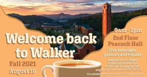 Welcome Back to Walker Reception