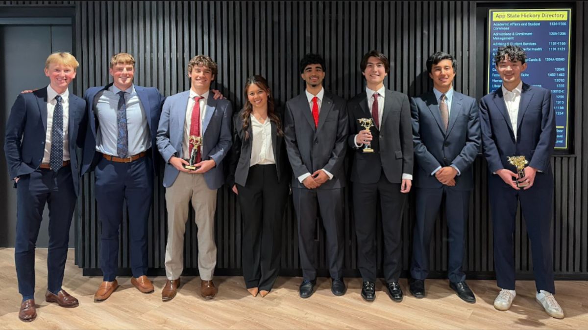 Student winners from the 2026 Sustainable Horizons Stock Pitch Competition