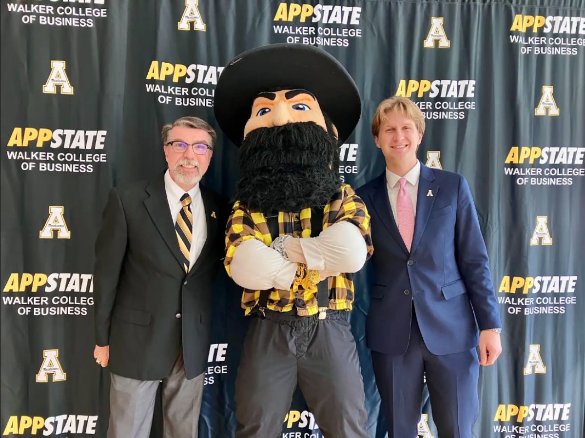Zach Needles, right, with Greg Langdon and Yosef